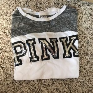 Victoria Secret Pink Set of 3 Tees Brand New